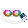 Miniatura de Thermalright Grand Vision 240 ARGB White AIO CPU Liquid Cooler, 240mm Radiador, Pantalla LCD IPS 3.4 pulgadas Absorción Magnética, Serie Grand Vision