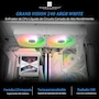 Miniatura de Thermalright Grand Vision 240 ARGB White AIO CPU Liquid Cooler, 240mm Radiador, Pantalla LCD IPS 3.4 pulgadas Absorción Magnética, Serie Grand Vision