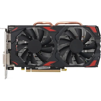Imagen alusiva al producto Mrisata AMD Radeon RX 580 8GB GDDR5 256-Bit Tarjeta Gráfica para Juegos con Ventiladores Duales Modelo 580 8G D5