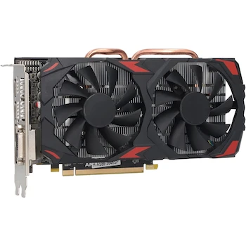 Imagen 3 de Mrisata AMD Radeon RX 580 8GB GDDR5 256-Bit Tarjeta Gráfica para Juegos con Ventiladores Duales Modelo 580 8G D5