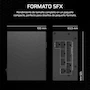 Miniatura de Corsair SF750 (2024) Fuente de Alimentación SFX 750W 80 Plus Platinum Totalmente Modular ATX 3.1 PCIe 5.1 Negro con Soporte SFX a ATX Incluido