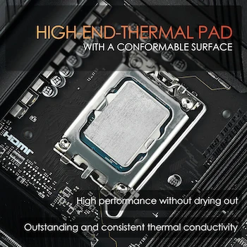 Imagen 3 de Thermal Grizzly KryoSheet TG-KS-33-33 Almohadilla Térmica de Grafeno Negra 33 x 33 x 0,2 mm para CPU/GPU/PS4/PS5/Xbox - Fabricado en Suecia