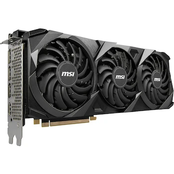 Imagen 3 de MSI Gaming GeForce RTX 3070 Ventus 3X Plus 8G OC LHR 8GB GDDR6 Tarjeta Gráfica Negro