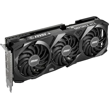 Imagen 4 de MSI Gaming GeForce RTX 3070 Ventus 3X Plus 8G OC LHR 8GB GDDR6 Tarjeta Gráfica Negro
