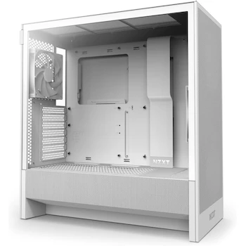 Imagen de referencia para NZXT H5 Flow (2024) Gabinete Torre Mid-Tower Compact ATX Blanco con Cristal Templado y Panel Perforado