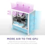 Miniatura de NZXT H5 Flow (2024) Gabinete Torre Mid-Tower Compact ATX Blanco con Cristal Templado y Panel Perforado