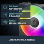 Miniatura de ARCTIC Liquid Freezer III Pro 420 A-RGB Negro - Enfriador de CPU AIO, Refrigeración por Agua con 3 Ventiladores de 140 mm, Radiador de 38 mm de Grosor, Compatible con AMD AM5/AM4 e Intel LGA1851/LGA1700