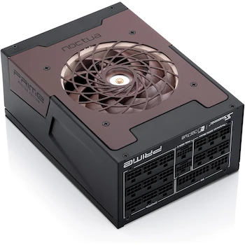Imagen de referencia para Seasonic Prime TX-1600 Noctua Edition Fuente de Alimentación ATX 3.1 Totalmente Modular 1600W Negro/Café