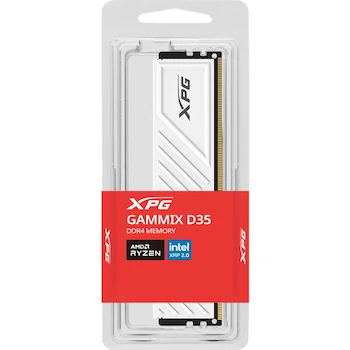 Imagen 5 de XPG Memoria RAM DDR4 16GB (1x16GB) 3200MHz GAMMIX D35 con Disipador Blanco Modelo AX4U320016G16A-SWHD35