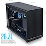 Miniatura de Lian Li A3-mATX Chasis Micro-ATX Mini Tower 26.3L Negro Colaboración DAN Cases