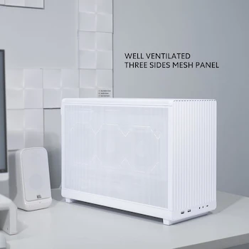 Imagen 4 de Lian Li A3-mATX Chasis Micro-ATX Mini Tower 26.3L Negro Colaboración DAN Cases