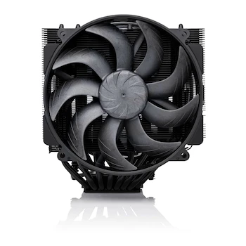 Imagen 2 de Noctua NH-D15 G2 chromax.black Disipador de CPU de Doble Torre Premium Negro con 2 Ventiladores NF-A14x25r G2 PWM 140mm para AMD AM5/AM4 e Intel LGA1851/LGA1700/LGA1200