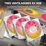 Miniatura de CORSAIR iCUE LINK TITAN 360 RX RGB Refrigerador Líquido para CPU AIO 360mm con 3 Ventiladores RX120 RGB, Hub iCUE LINK Incluido, Blanco