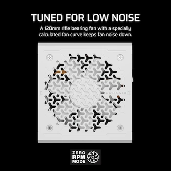 Imagen 5 de Corsair RM1000e (2025) Fuente de Alimentación ATX 1000W Totalmente Modular Negra Serie RMe