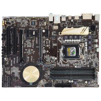Imagen alusiva al producto Placa Base de Escritorio Z170, Socket LGA 1151, Compatible con Procesadores Intel Core i7 i5 i3, Memoria DDR4 64GB, M.2 SATA3, USB3.0 USB, Salidas DVI HDMI, Formato ATX