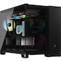 Miniatura de CORSAIR iCUE LINK 2500X RGB Pequeña-Torre mATX Caja de PC de Doble Cámara, Modelo CC-9011267-WW, Color Negro, Dimensiones 376x304x469 mm, Peso 13.91 kg, Materiales Acero Cristal Templado Plástico