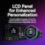 Miniatura de Cooler Master Atmos II 360 Panel LCD Freeform 2.0 Enfriador Líquido CPU AIO 360mm Negro