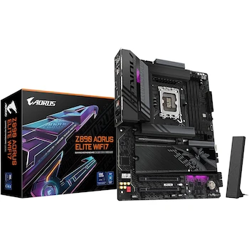 Imagen de referencia para GIGABYTE Z890 AORUS Elite WIFI7 Placa Base LGA 1851 ATX DDR5 Intel Core Ultra Serie 2 Ice Blanco