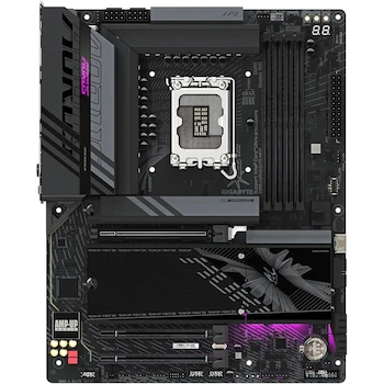 Imagen 2 de GIGABYTE Z890 AORUS Elite WIFI7 Placa Base LGA 1851 ATX DDR5 Intel Core Ultra Serie 2 Ice Blanco