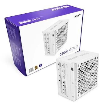 Imagen de referencia para NZXT C850 Gold ATX 3.1 - Fuente de Alimentación Totalmente Modular - 850 Vatios - 80 Plus Gold - Conector 12V-2x6 - Color Negro