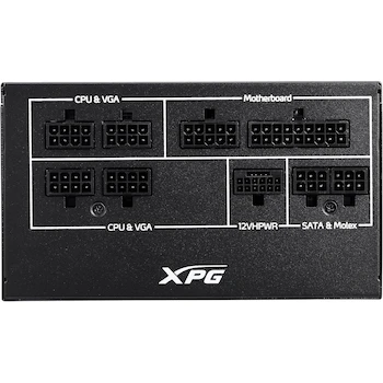 Imagen 4 de XPG Core Reactor II Fuente de Alimentación Totalmente Modular ATX 750W Negra Modelo COREREACTORII750G-BKCUS Serie Core Reactor II