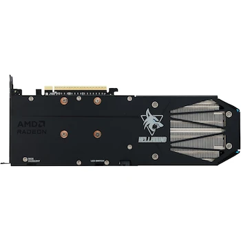 Imagen 4 de PowerColor Hellhound AMD Radeon RX 9060 XT 16GB GDDR6 Tarjeta Gráfica