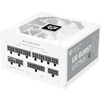 Imagen 2 de Fuente de Poder Balam Rush GR Burst GR750G ATX 750W Totalmente Modular Blanco