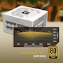 Miniatura de Fuente de Poder Balam Rush GR Burst GR750G ATX 750W Totalmente Modular Blanco