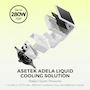 Miniatura de TRYX PANORAMA SE 360 ARGB Blanco 360 mm AIO Giratorio 6.67 pulgadas AMOLED Visualización Curvada 3D Efecto Anamórfico Personalizable AIO Cooler 360mm Blanco