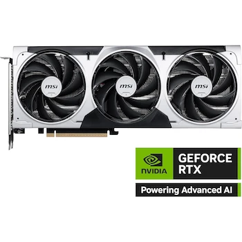 Imagen 2 de MSI GeForce RTX 5060 Ti 8G Ventus 3X OC Tarjeta Gráfica Gaming 8GB GDDR7 128-bit Negra NVIDIA Blackwell Architecture