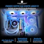 Miniatura de Thermalright Frozen Notte 360 WHITE ARGB V2 Refrigerador de Agua para CPU, con Radiador de 360mm y 3 Ventiladores de 120mm