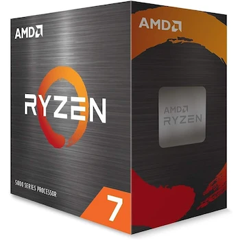 Imagen de referencia para AMD Ryzen 7 5800X Procesador de Escritorio 8 Núcleos 16 Hilos Socket AM4 3.8GHz 105W Vermeer Gris Sin Cooler