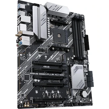 Imagen 3 de ASUS Prime B550-PLUS AC-HES AMD AM4 ATX Motherboard Negro Modelo PRIME B550-PLUS AC-HES Serie Prime