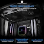 Miniatura de Thermalright Frozen Prism 240 Black Enfriador Líquido CPU AIO 240mm Negro con 2 Ventiladores PWM Serie TL-E12 para AMD AM4/AM5 Intel LGA 1150/1151/1155/1156/1200/1700/2011/2066