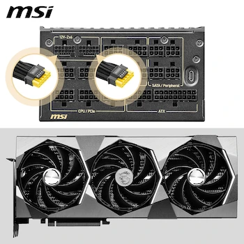 Imagen 4 de MSI MEG Ai1600T PCIe5 Fuente de Alimentación ATX 3.1 1600W 80 Plus Titanium Modular Completa Negro