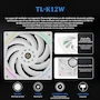 Miniatura de Thermalright Elite Vision 360 ARGB White AIO CPU Liquid Cooler 360mm con Pantalla IPS LCD 320x320 2.73" Magnética