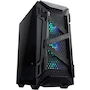 Miniatura de ASUS TUF Gaming GT301 Gabinete Mid-Tower ATX Negro con Panel Lateral Vidrio Templado, Panel Frontal Perforado Nido de Abeja, Ventilador ARGB 120mm Preinstalado y Soporte Radiador 360mm