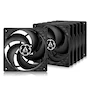 Miniatura de ARCTIC P12 PWM PST (5 piezas) - 120 mm Ventilador de Caja para CPU - 200-1800 RPM (0 rpm <5%) - Negro