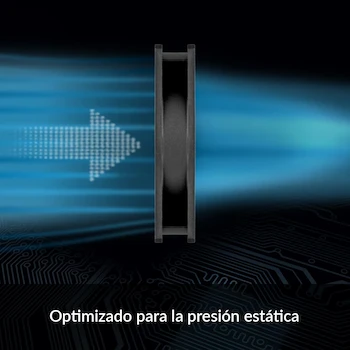 Imagen 2 de ARCTIC P12 PWM PST (5 piezas) - 120 mm Ventilador de Caja para CPU - 200-1800 RPM (0 rpm <5%) - Negro