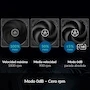 Miniatura de ARCTIC P12 PWM PST (5 piezas) - 120 mm Ventilador de Caja para CPU - 200-1800 RPM (0 rpm <5%) - Negro