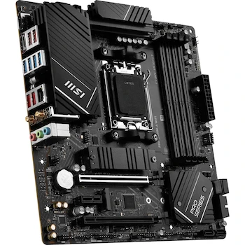 Imagen 5 de MSI PRO B650M-A WiFi ProSeries Motherboard AMD AM5 Micro-ATX DDR5 Black
