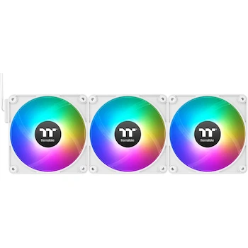 Imagen 5 de Thermaltake CT120 EX ARGB Sync PC Cooling Fan Snow White 120mm 3 Fan Pack