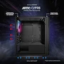 Miniatura de Gabinete Gamer Balam Rush Artic GI725 Mini Torre Micro ATX Mini ITX Panel Cristal Templado Metal Negro BR-936118