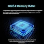 Miniatura de D DUOMEIQI B0B7H6NKNB PC4-19200 DDR4 2400 8GB (1x8GB) RAM PC4 19200U 2400MHz 2Rx8 288-pin 1.2v 8G UDIMM actualización de Memoria para Escritorio