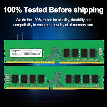 Imagen 3 de D DUOMEIQI B0B7H6NKNB PC4-19200 DDR4 2400 8GB (1x8GB) RAM PC4 19200U 2400MHz 2Rx8 288-pin 1.2v 8G UDIMM actualización de Memoria para Escritorio