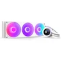Miniatura de NZXT Kraken Plus 360 RGB Blanco - Enfriador líquido de CPU AIO - Radiador de 360 mm (401 x 120 x 27 mm) - Ventilador de fotograma único de núcleo RGB F360 - LCD cuadrado de 1,54" - AMD® AM5, AM4 - Intel® LGA 1851, 1700, 1200, 115X - Modelo RL-KR360-W2