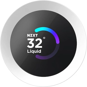 Imagen 4 de NZXT Kraken Plus 360 RGB Blanco - Enfriador líquido de CPU AIO - Radiador de 360 mm (401 x 120 x 27 mm) - Ventilador de fotograma único de núcleo RGB F360 - LCD cuadrado de 1,54" - AMD® AM5, AM4 - Intel® LGA 1851, 1700, 1200, 115X - Modelo RL-KR360-W2