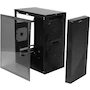 Miniatura de Acteck Gabinete KIOTO GC220 Essential Series Micro Tower Compacto Negro con Fuente de Poder 500W Ventana Lateral Acrílica Soporte Micro ATX y Mini ITX Dimensiones 15.5x35x30 cm Modelo AC-933063