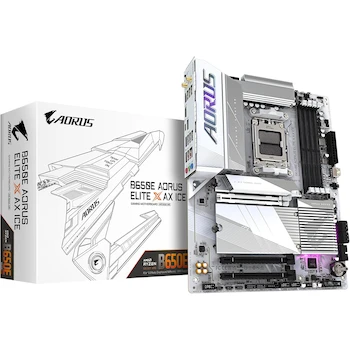 Imagen de referencia para GIGABYTE B650E AORUS Elite X AX Ice AM5 LGA 1718 AMD B650 ATX Placa Base con 5 años de garantía
