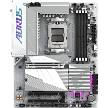 Imagen 2 de GIGABYTE B650E AORUS Elite X AX Ice AM5 LGA 1718 AMD B650 ATX Placa Base con 5 años de garantía